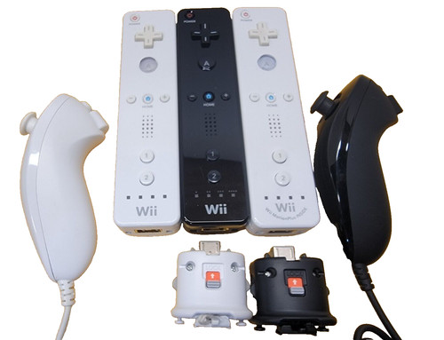 Telecomando wii nunchuck - telecomando, wii,