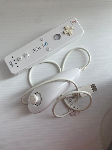 Wii mote bianco originale con - mote,