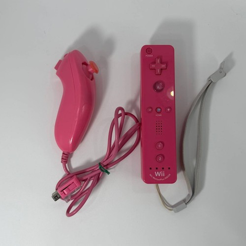 Wii remote motion plus - wii, rosa