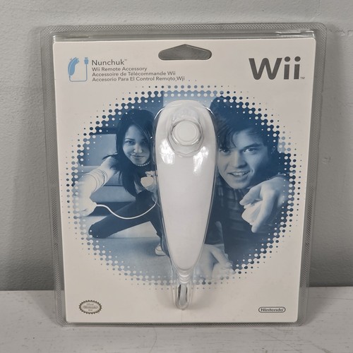 Nintendo wii nunchuck bianca - wii,